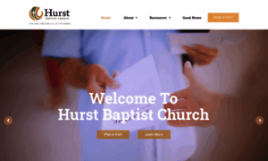 Hurstbaptistchurch.org thumbnail