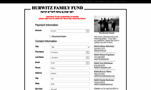 Hurwitzfamilyfund.com thumbnail