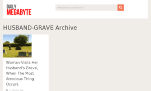 Husband-grave.dailymegabyte.com thumbnail