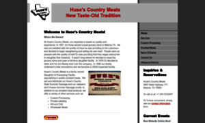 Husescountrymeats.com thumbnail