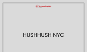 Hushhush.nyc thumbnail