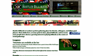 Hustlerbilliards.com thumbnail