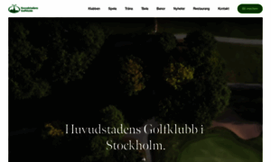 Huvudstadensgolfklubb.se thumbnail