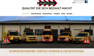 Huwetrans.ch thumbnail