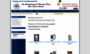 Hvac-parts-online.com thumbnail