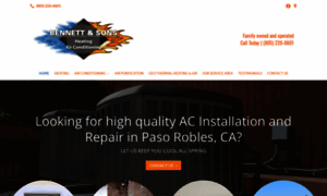 Hvacbennettandsons.com thumbnail