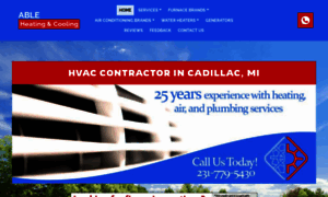 Hvaccontractorscadillacmi.com thumbnail