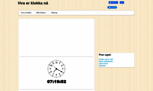 Hvaer-klokka.com thumbnail