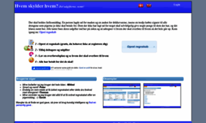 Hvemskylderhvem.dk thumbnail