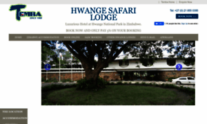 Hwangesafarilodge.com thumbnail