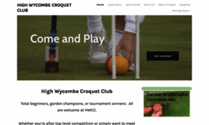 Hwcroquetclub.com thumbnail