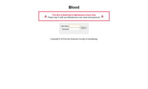 Hwmaint.bloodjournal.org thumbnail