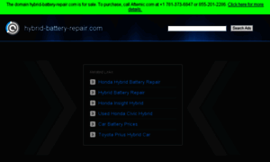 Hybrid-battery-repair.com thumbnail