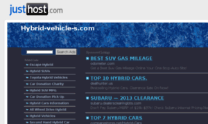 Hybrid-vehicle-s.com thumbnail