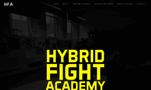 Hybridfightacademy.com thumbnail