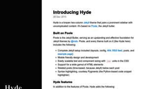 Hyde.getpoole.com thumbnail