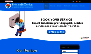 Hyderabadacservices.com thumbnail