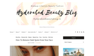 Hyderabadbeautyblog.in thumbnail