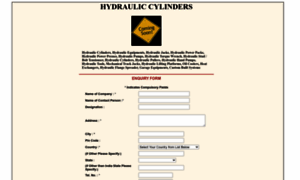 Hydrauliccylindersindia.net thumbnail