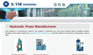 Hydraulicpressmanufacturer.nvir.in thumbnail