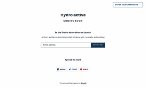 Hydro-active.myshopify.com thumbnail