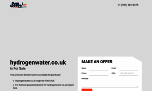 Hydrogenwater.co.uk thumbnail