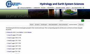 Hydrol-earth-syst-sci.net thumbnail