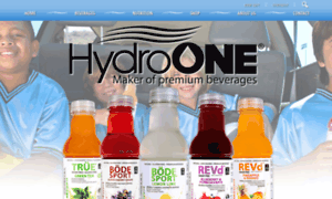 Hydroonebeverages.com thumbnail