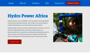 Hydropowerafrica.com thumbnail