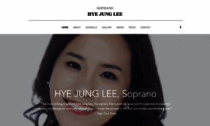 Hyejungleesoprano.com thumbnail