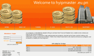 Hyipmaster.eu.pn thumbnail