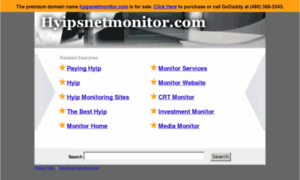 Hyipsnetmonitor.com thumbnail