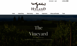 Hylandestateswinery.com thumbnail