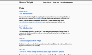 Hymnsofthespirit.org thumbnail