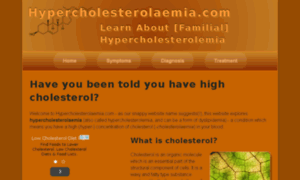 Hypercholesterolaemia.com thumbnail