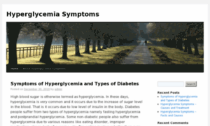 Hyperglycemia-symptoms.com thumbnail