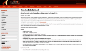 Hyperion-entertainment.com thumbnail