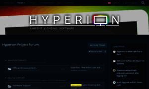 Hyperion-project.org thumbnail