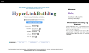 Hyperlinkbuilding.org thumbnail