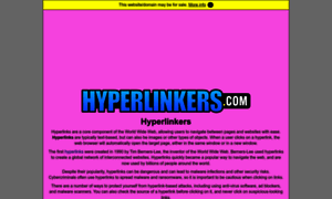 Hyperlinkers.com thumbnail