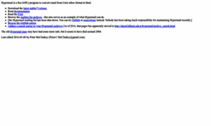 Hypermail-project.org thumbnail