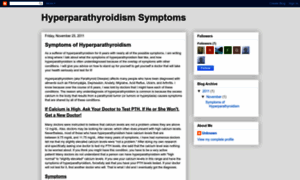 Hyperparathyroidismsymptoms.blogspot.com thumbnail