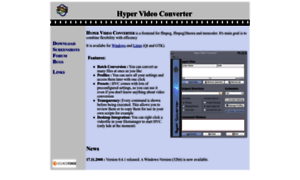 Hypervideoconve.sourceforge.net thumbnail