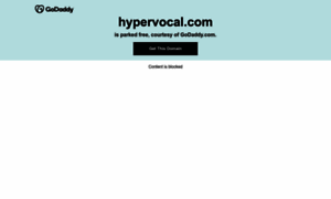 Hypervocal.com thumbnail