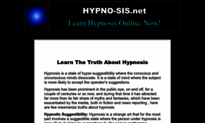 Hypno-sis.net thumbnail