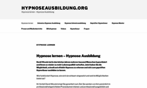 Hypnoseausbildung.org thumbnail