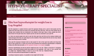 Hypnotherapyspecialists.wordpress.com thumbnail