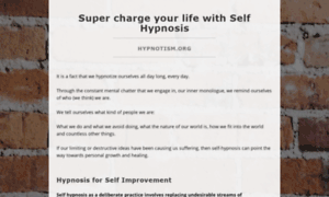 Hypnotism.org thumbnail