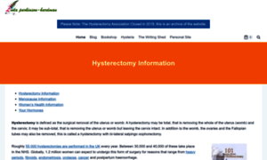 Hysterectomy-association.org.uk thumbnail