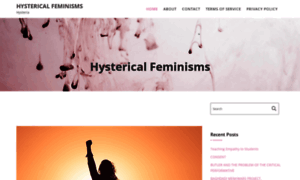 Hystericalfeminisms.com thumbnail